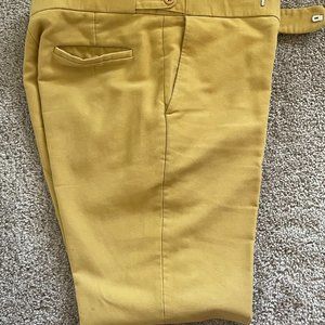 Moleskin Trousers;  Brand: Cordings; Size 34 Lenght 32;  Color Corn Yellow
